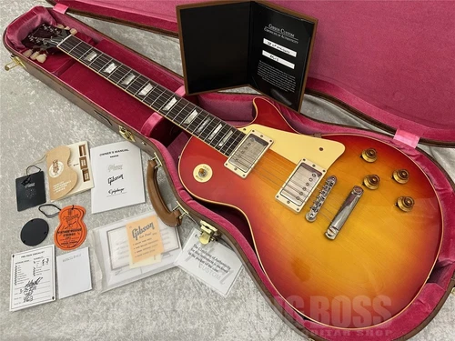 Gibson Custom Shop 1958 Les Paul Standard Reissue VOS Washed Cherry Sunburst
