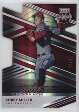 2020 Panini Elite Extra Edition Prime Numbers A Die-Cut 11/20 Bobby Miller 0w3