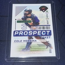 2024 Panini Prospect Edition - COLE MESSINA #95 Prospect Ticket Red /299