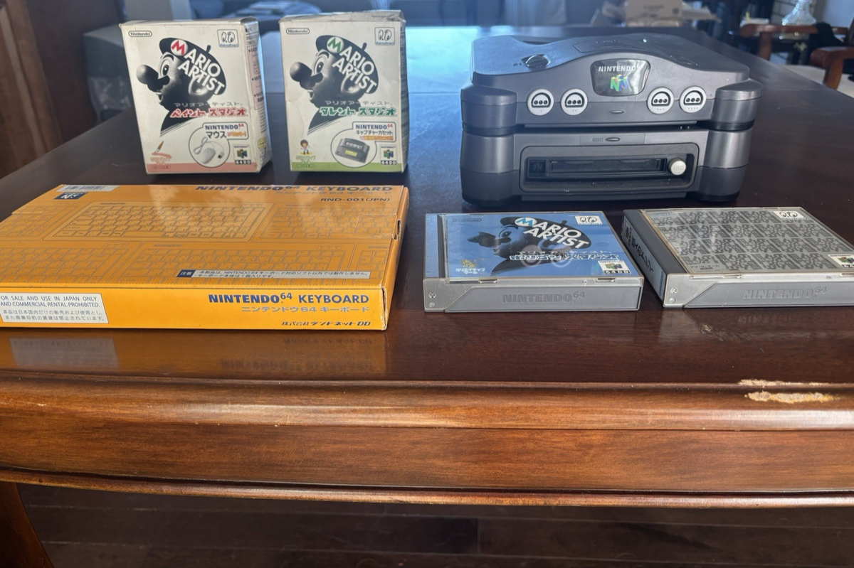 Nintendo 64DD Randnet Starter Kit for sale online | eBay