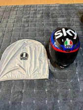 AGV K1 Full Face Helmet Clear & Smoke Lenses, Size M, Used Excellent Condition