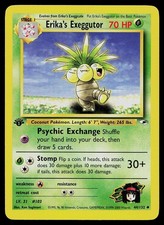 Pokemon Card - Erika's Exeggutor Gym Heroes 44/132 1st Edition Uncommon on eBay