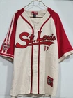 St Louis Stars Throwback Classics Negro Baseball League Wool L Jersey 17 Cards