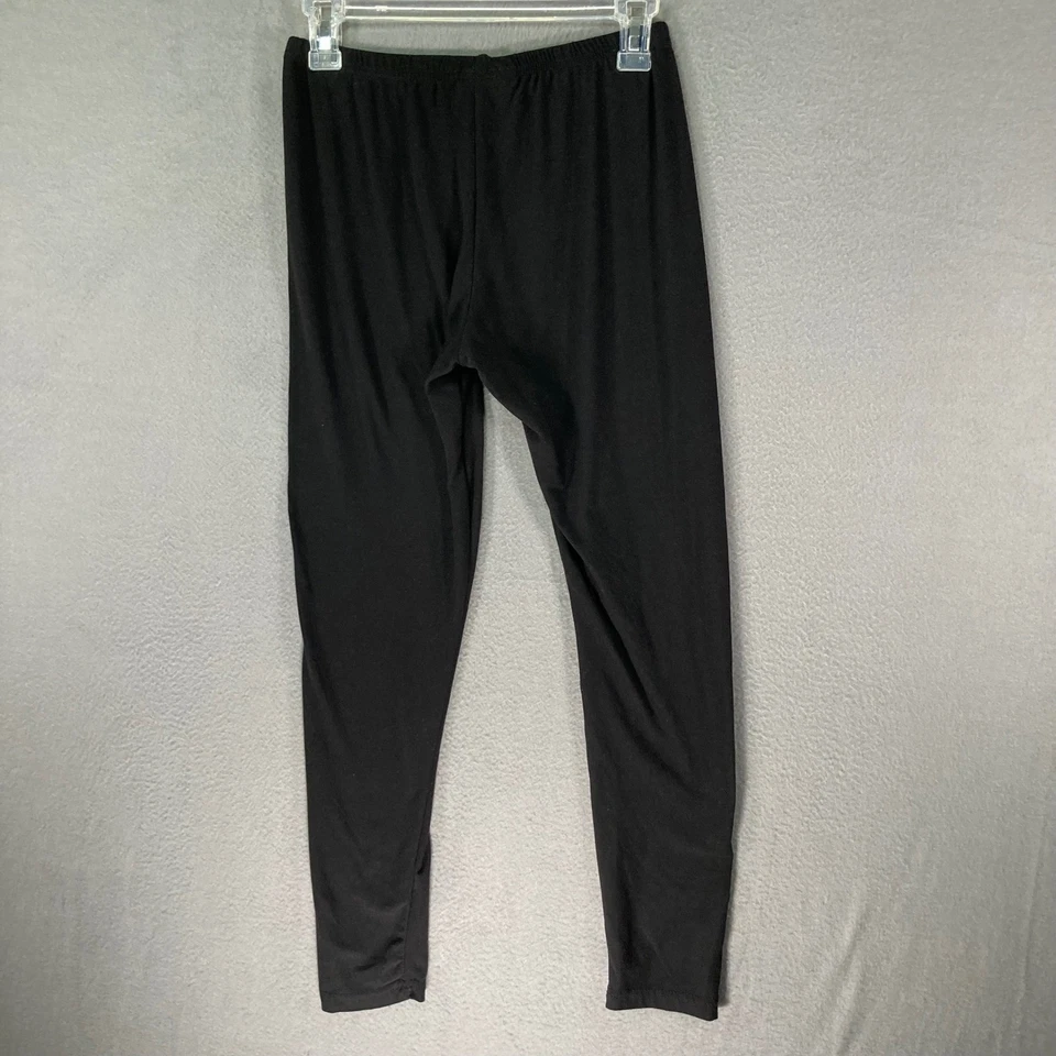 Bobbie Brooks Damas Leggings Pantalones Mujer Medianos Negros Athleisure Elastizados Foto 3 de 4