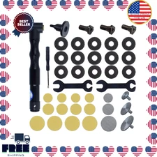 90 Degree Flex Shaft Tool Handpiece, Flexible Shaft Handle Attachment Set, Black