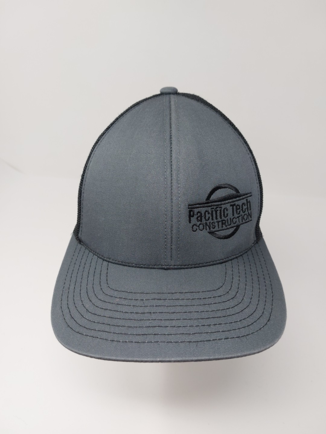 Pacific Tech Construction Snapback Trucker Hat Me… - image 2