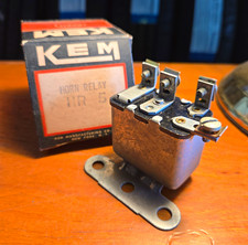 Vintage Nos Kem Hr 5 Horn Relay W Factory Slip New York Ny 1940-1950s Car Truck