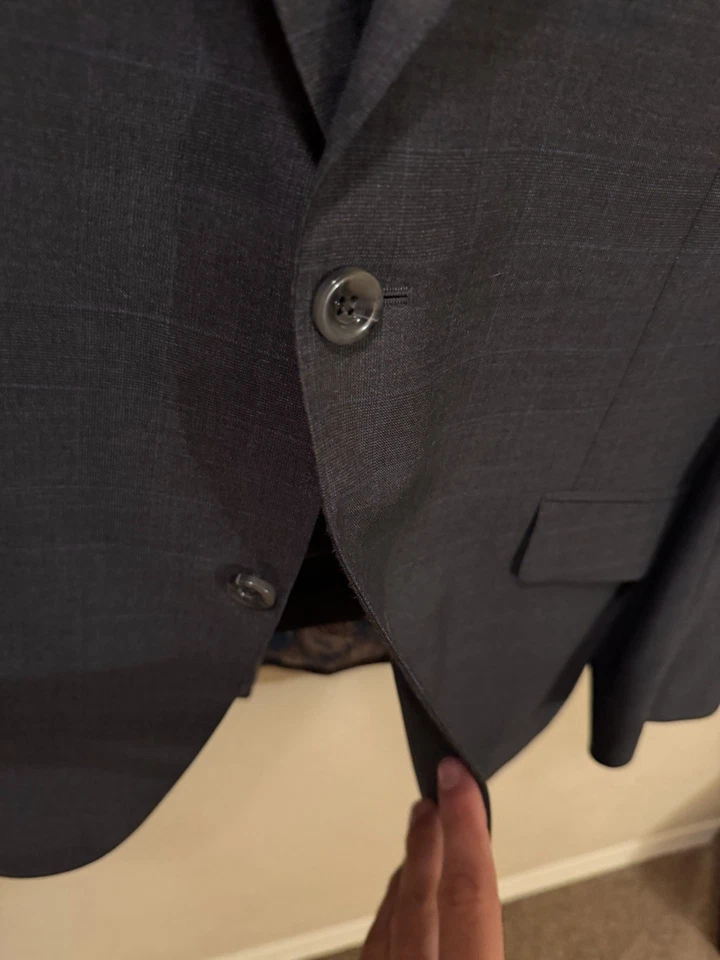 Traje ENZO CUSTOM CLOTHIERS MESE304036 100% Wbol y pantalones   Foto 2 de 4