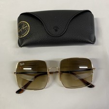 Ray-Ban Glasses Square RB1971 1971 Glasses Gold Brown Gradient Lens Size 54/19