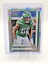2025 Donruss Optic Holo QUINCY WILLIAMS #116 New York Jets NFL