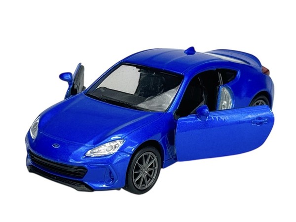 Welly Subaru Brz Blau 1:34 1/34-1/39 Die Cast Metal Model Neu Im Kasten 43812-image