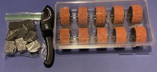 STAMPIN' UP Stampin Around Rubber stamp set-Used-Set Of 10Stamp Rollers More