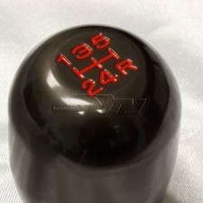 Jdm Gun Metal 5 Speed Type-r Manual Aluminum Gear Stick Shift Shifter Knob