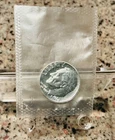 1960 PROOF SILVER  ROOSEVELT DIME  FROM PROOF SET IN CELLO Free Shipping! #38