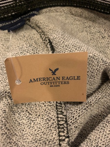 NWT! American Eagle Outfitters Women's Gray & White AEO Jogger Sweatpants Sz XS - Picture 8 of 11