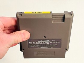 Dick Tracy  - Authentic Nintendo NES Game Tested & Working