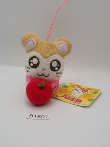 Hamtaro B1801 Pashmina Mafura Chan criceto Furyu mascotte 3" peluche bambola giocattolo Giappone - Foto 1 di 8