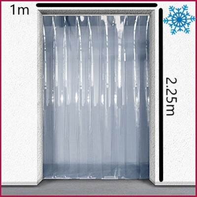 Porta A Strisce Per Tende Da Congelatore In Plastica - UNA Plastica - Foto 9