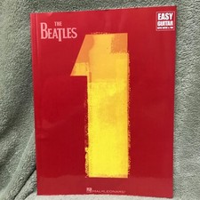 The Beatles 1 Easy Guitar with Notes  Tab Songbook Sheet Music Chords