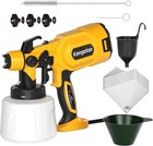 Paint Sprayer 850W HVLP Electric Spray Gun with 4 Nozzles and 3 Patterns, 1400ml — photo 1