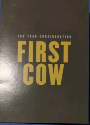 FIRST COW FYC DVD A24 For Your Consideration Awards Promo Screener