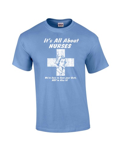 Trenz Shirt Company Funny Nurse Short 
