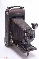   KODAK AUTOGRAPHIC CAMERA JR. JUNIOR NO. 1A 2 1/2x4 1/4  A116 ROLL FILM FOLDER