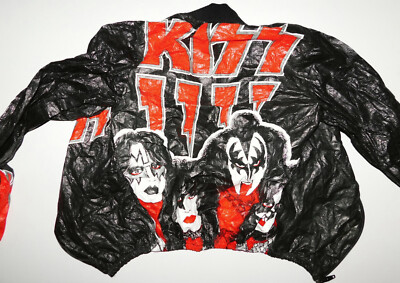1978 KISS ATEX POLYSKIN TYVEK Lightweight JACKET Youth Medium