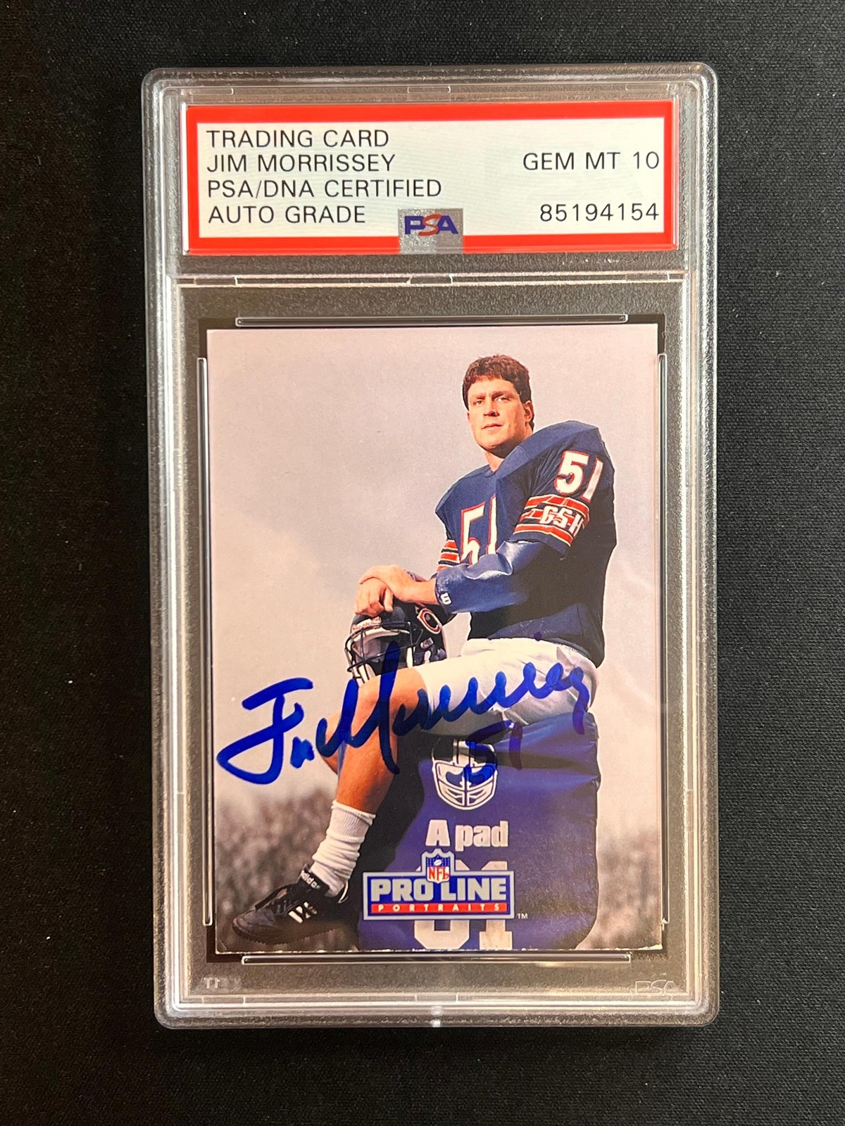 1991 NFL 245 Jim Morrissey Signed Card PSA Slabbed Signed Auto EBay 1991-nfl-245-jim-morrissey-signed-card-psa-slabbed-signed-auto-ebay