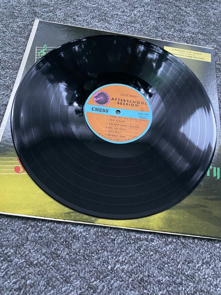 CHUCK BERRY - AFTER SCHOOL SESSION 1972 U.S. Press Chess LPS 1426 LP* VG++/VG+* - Image 3 of 4