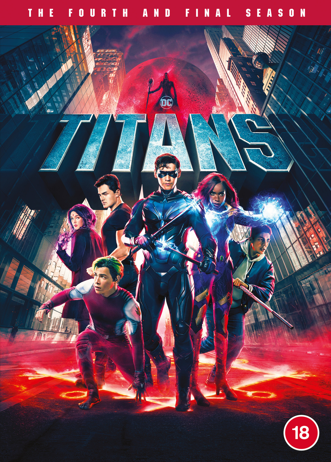 Titans: Season 4 (DVD) Brenton Thwaites Franka Potente (PRESALE 22/07/2024)
