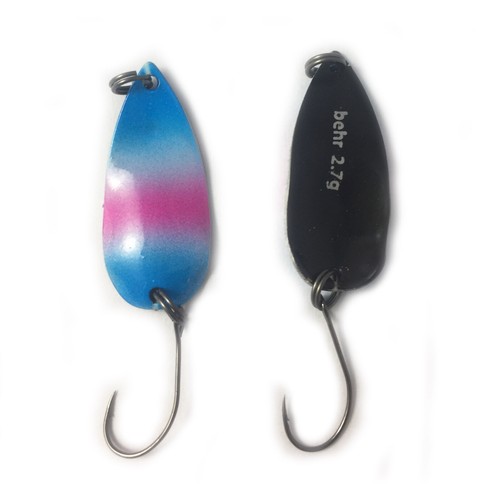TRENDEX L Spoon Trout Spinner 2,7g 3,0g Blinker Forellen Köder UV aktiv Behr - Bild 9 von 17