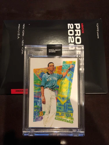 Topps PROJECT 2020 179 1992 Mariano Rivera Tyson Beck Artist Proof 20/20 Silver