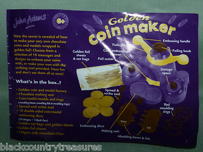 Chocololate Coin Maker Golden Chocolate Coin Maker Spare Parts : John Adams Various Parts for ...