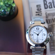 Cartier Pasha ref.2324 with guarantee Automatic Serviced