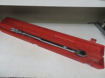 Proto - model 6018a - 60-300 ft. lb. Torque Wrench - 3/4'' drive w/ case - ON2
