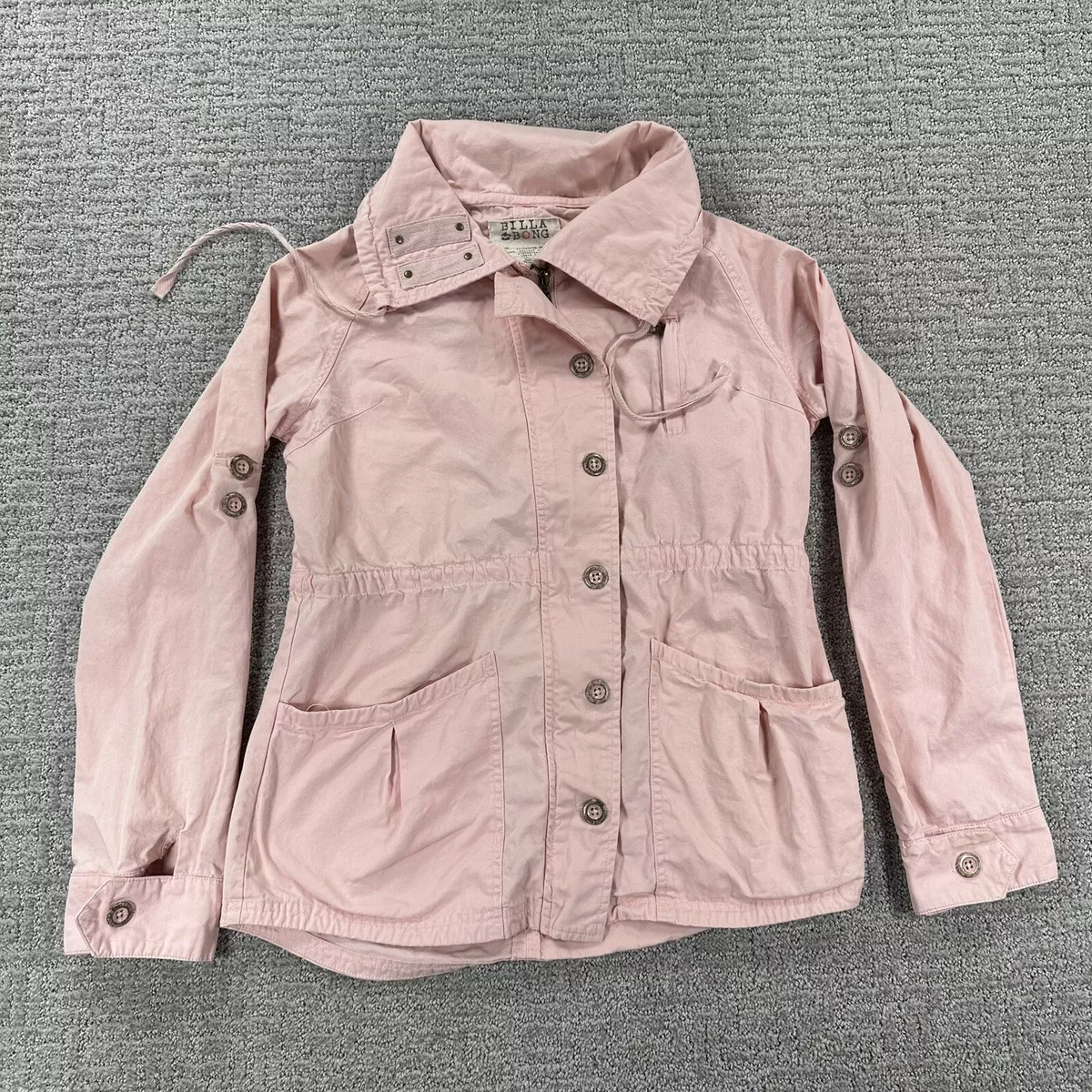 Billabong pink best sale jacket