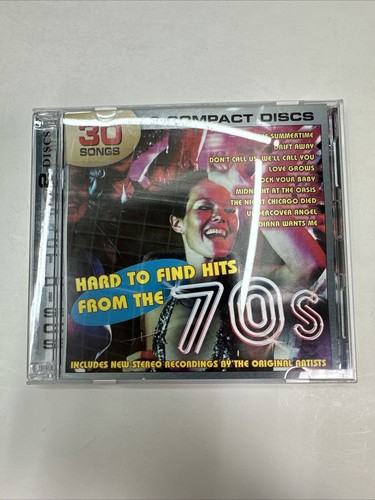 Hard to Find Hits of the 70's (CD, 2005, 2 Discs, Legacy)
