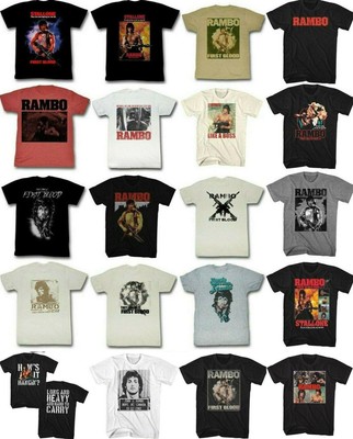 Pre-Sell Rambo Movie Licensed T-Shirt #2