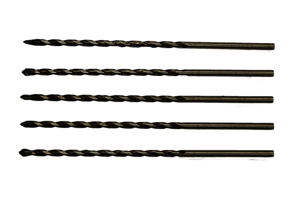 Black & Decker High Quality Masonry Drill Bit 6MM DIAMETER 200MM Pack of 5