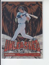 2022 Donruss Mike Piazza Unleashed Vector Parallel Mets UL-16