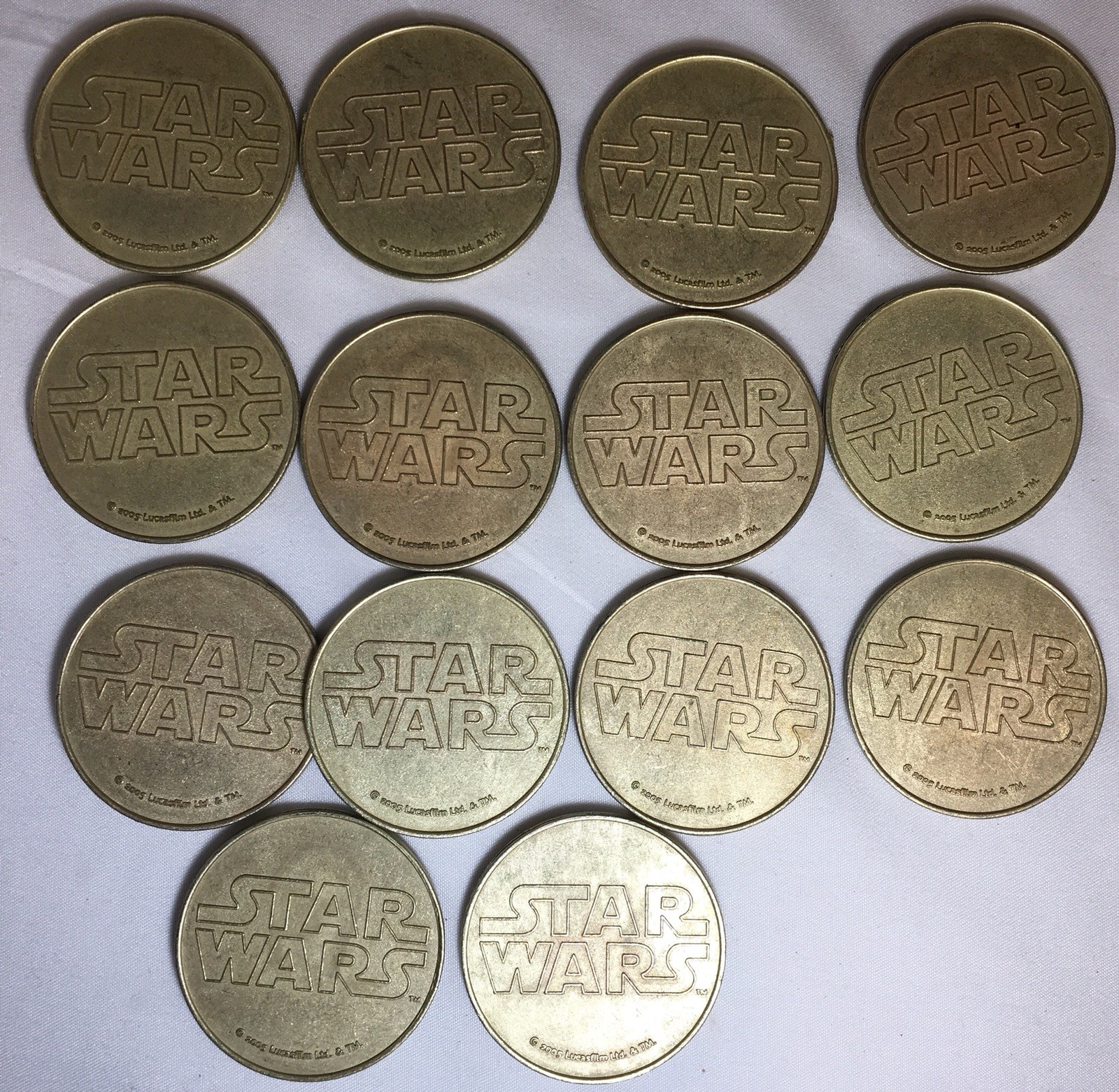 2005 lucasfilm star wars coins