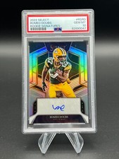 Romeo Doubs 2022 Select Rookie Signatures Prizm #/199 Packers PSA 10 GEM MINT