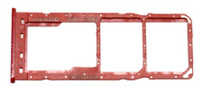 OEM SAMSUNG GALAXY A10 SM-A105M/DS REPLACEMENT RED MICRO SD DUAL SIM CARD TRAY
