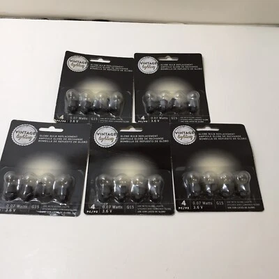 5 Packs Darice Replacement Light Bulb (4 pack) Cleveland Vintage Lighting - Image 1 of 4