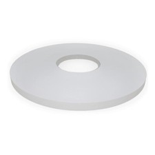 7/8" Wide PVC Peel and Stick Edgebanding, 50', Frosty White
