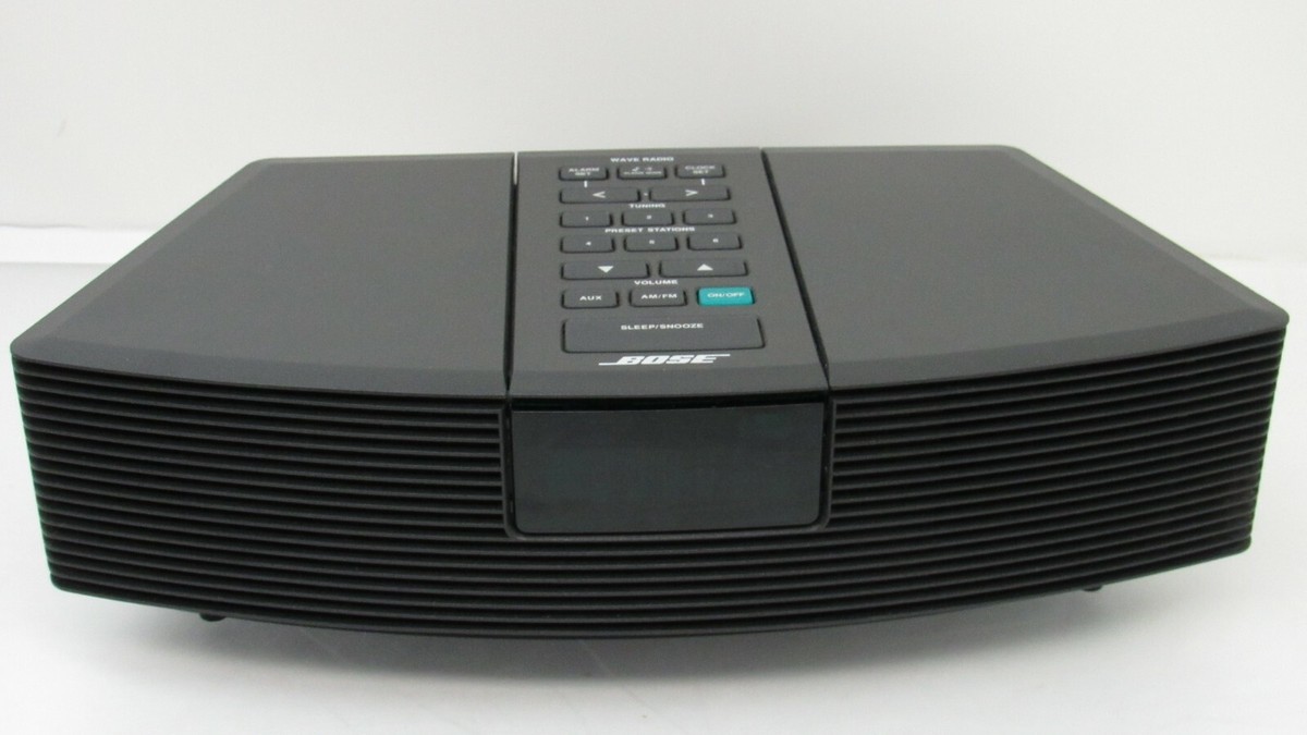 Bose Wave Radio AM FM Stereo Digital Alarm Clock AWR1-1W | eBay