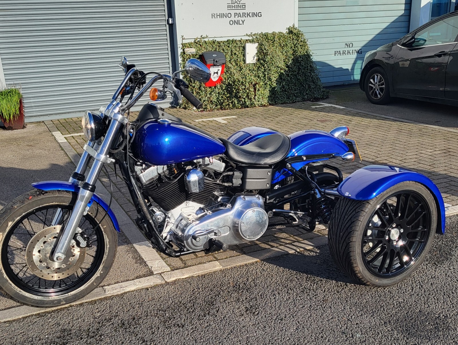 Harley Davison Street Bob Road Legal Trike We also buy trikes eBay
