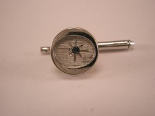 SINGLE 1 7/16" Blue Rhinestone Star Design Vintage Formal Tux Shirt Stud f24