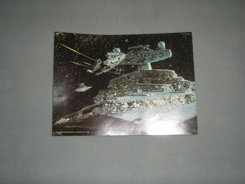 Star Wars The Empire Strikes Back Millennium Falcon Photo (VG Condition) ($1)
